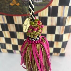 Set of Two McKenzie Childs Tassels